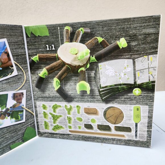 HABA Terra Kids Connectors Backyard Nature Craft Kit STEM ENGINEERING Toy NEW Mo - Picture 5 of 16